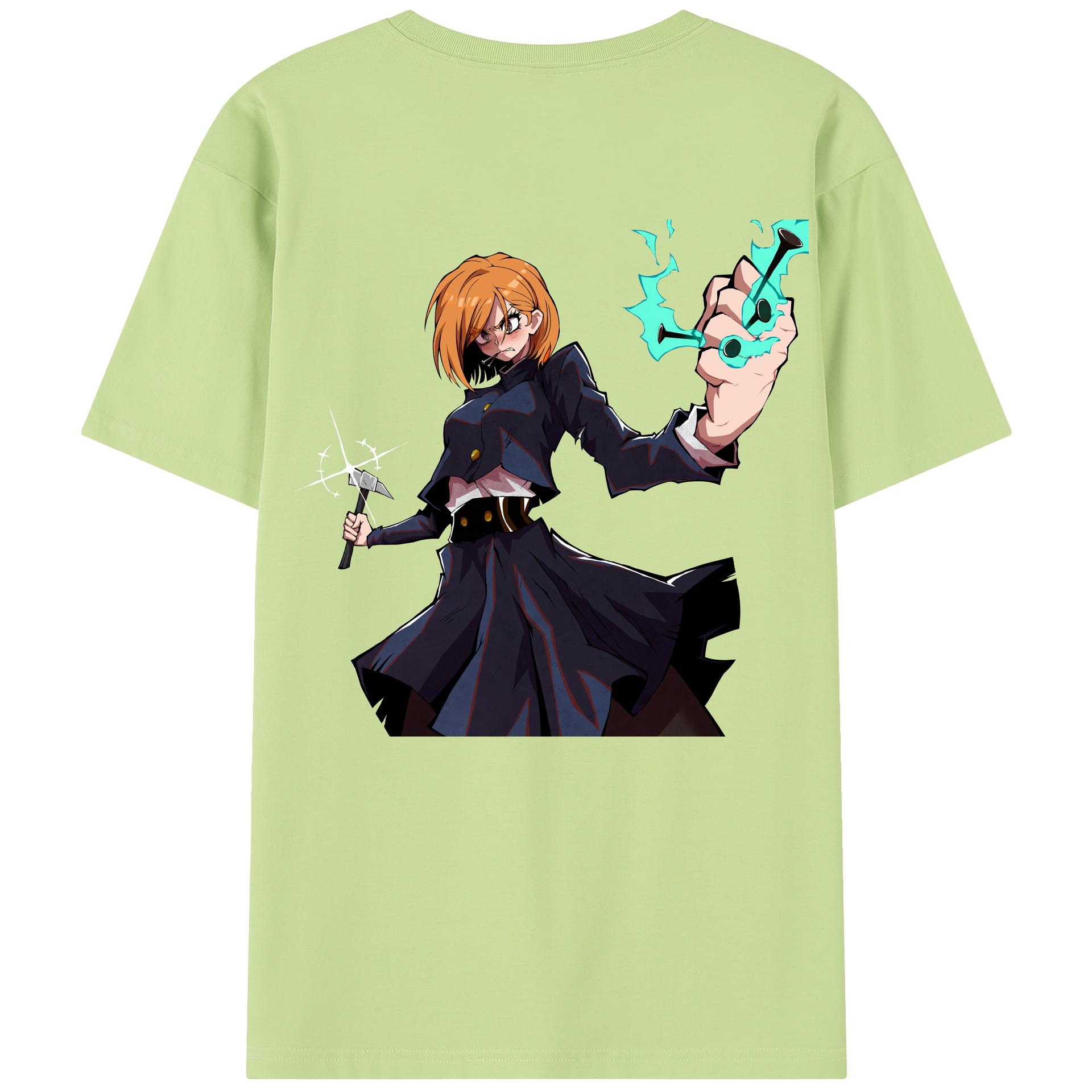 （画像用） 呪術廻戦 Jujutsu Kaisen 綿100％半袖Tシャツ（背面プリント）
